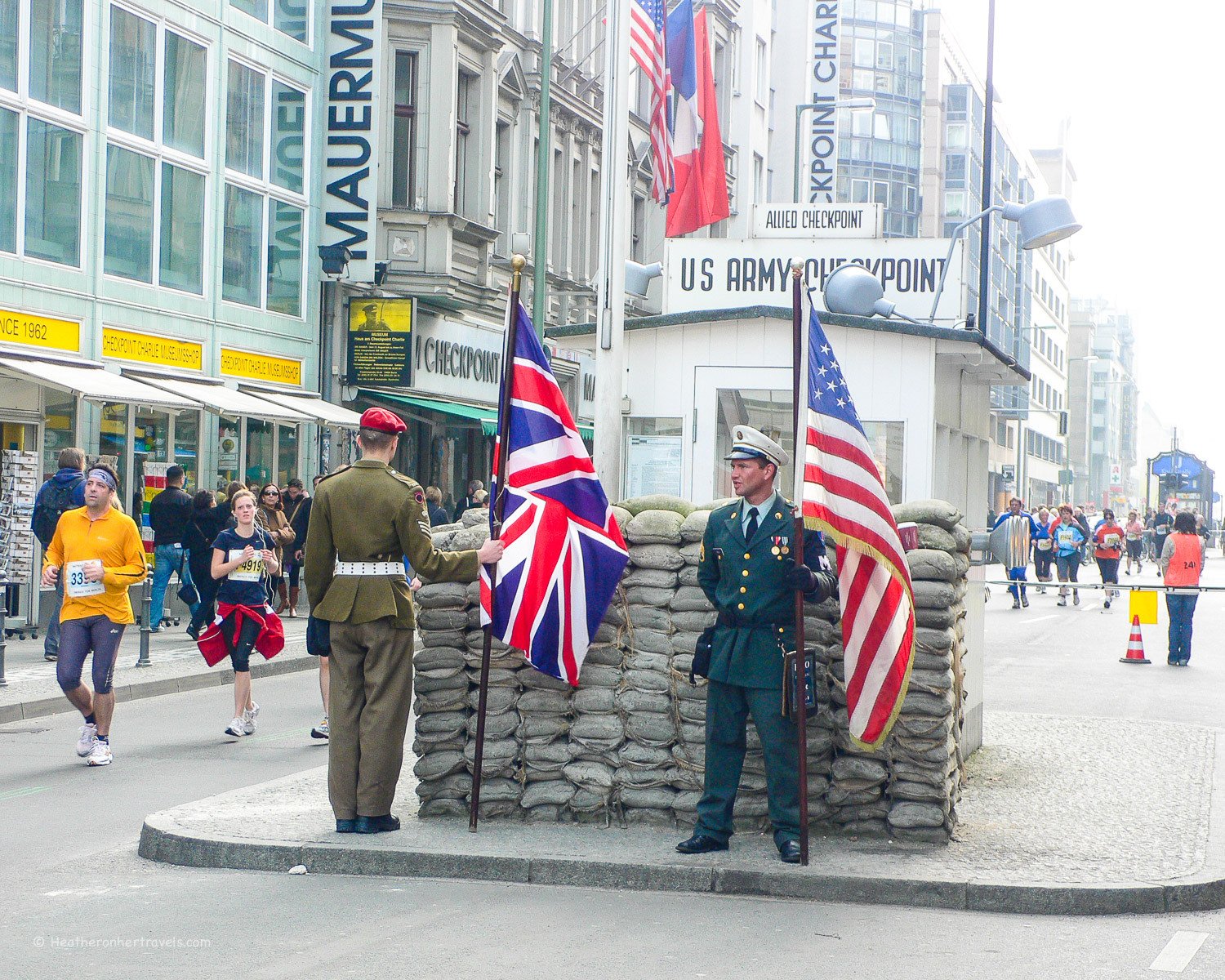 Checkpoint Charlie in Berlin