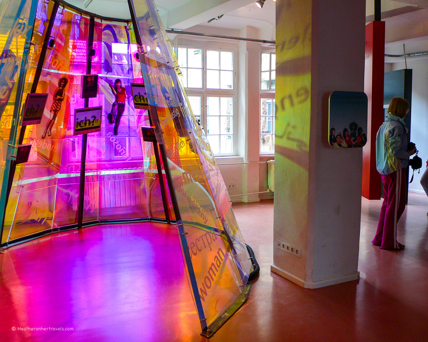 At the Anne Frank Museum in Berlin