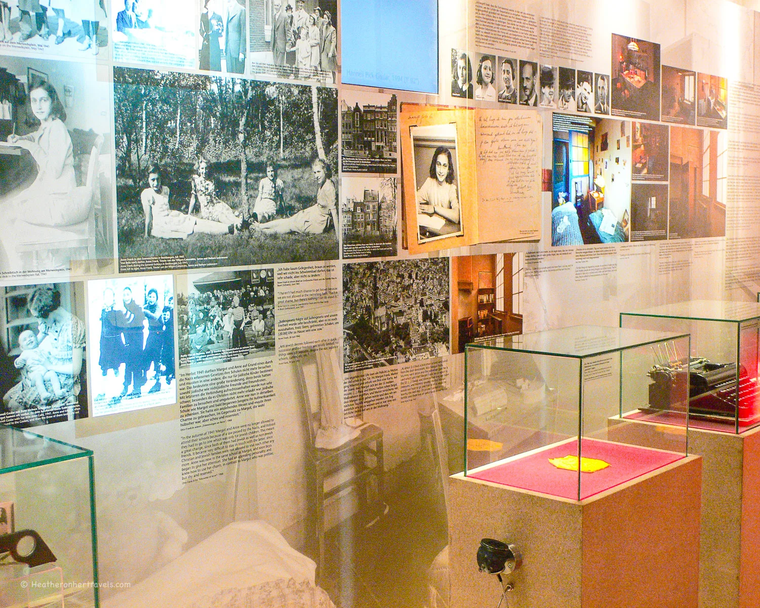 At the Anne Frank Museum in Berlin