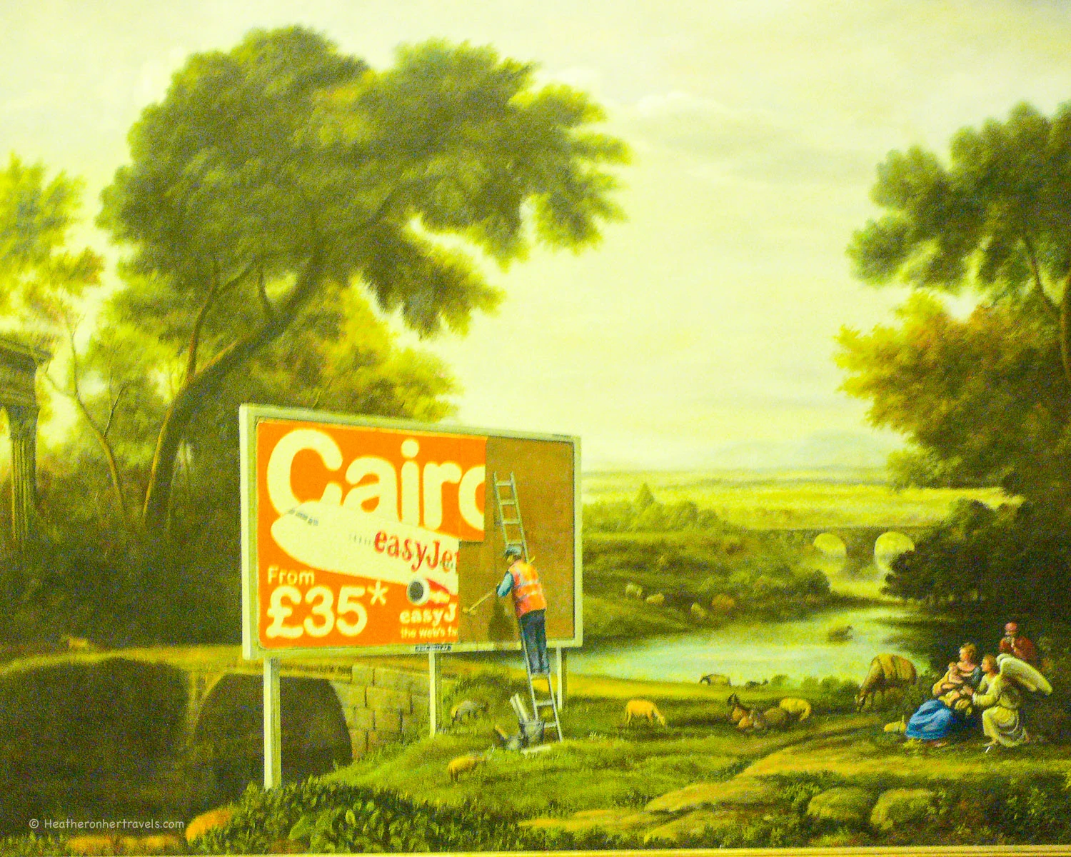 easyjet-by-banksy Banksy exhibition in Bristol Museum