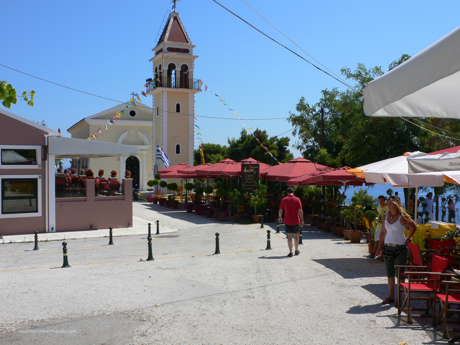 Terrace above Zante town