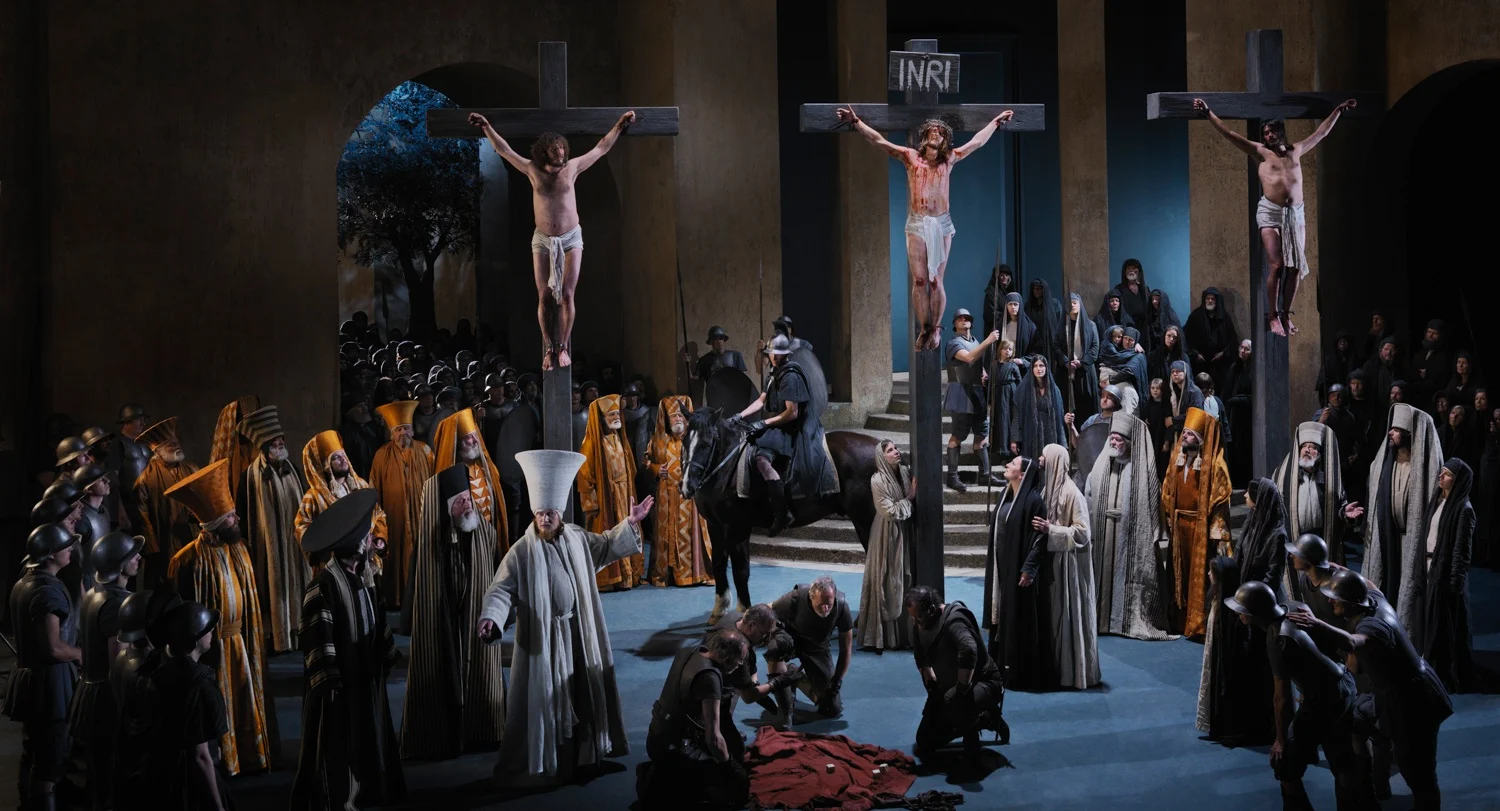 The Crucifiction - Oberammergau Passion Play Photos: Oberammergau Passion Play 2020