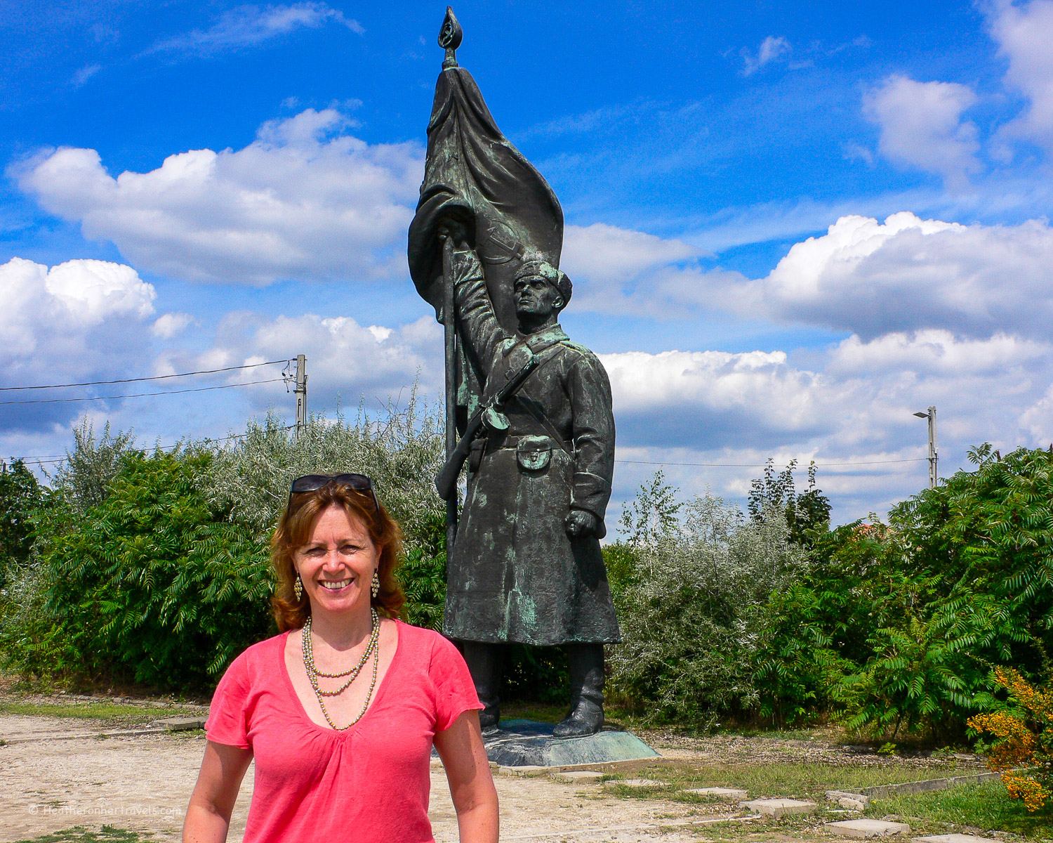 At Memento Park near Budapest
