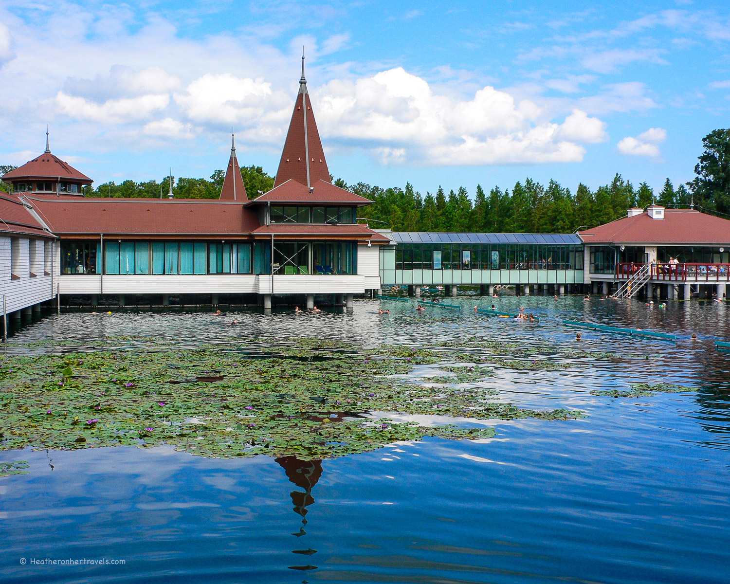 Thermal Lake at Hévíz, Hungary