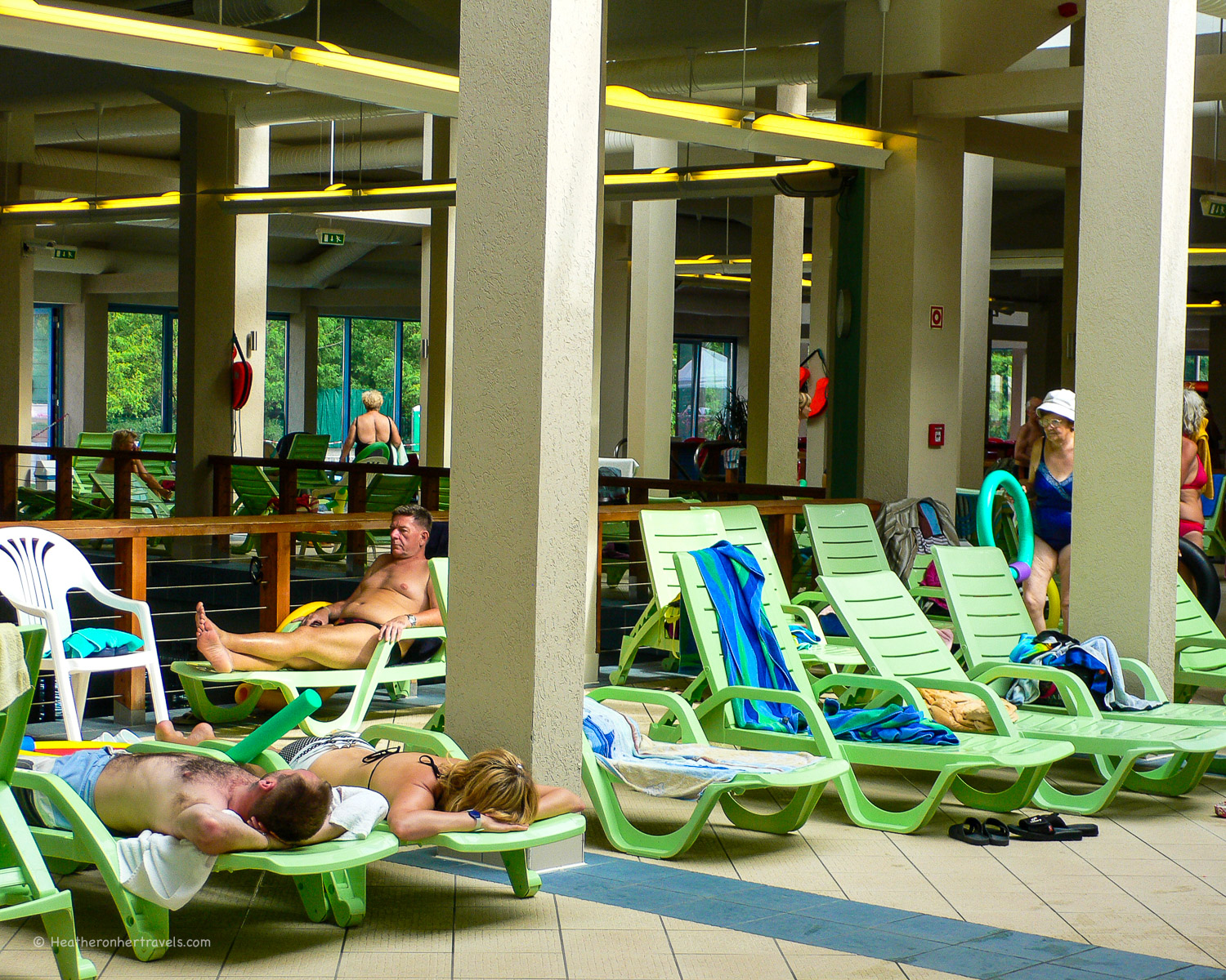 Thermal Lake at Hévíz, Hungary