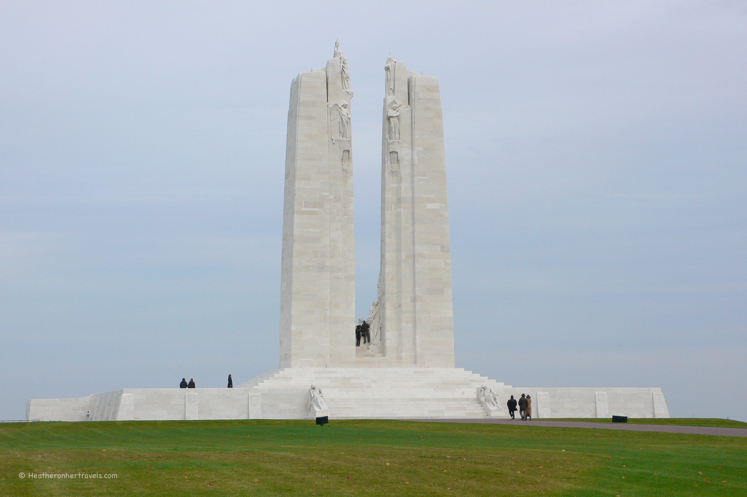 Vimy Ridge memorial, near Arras, France