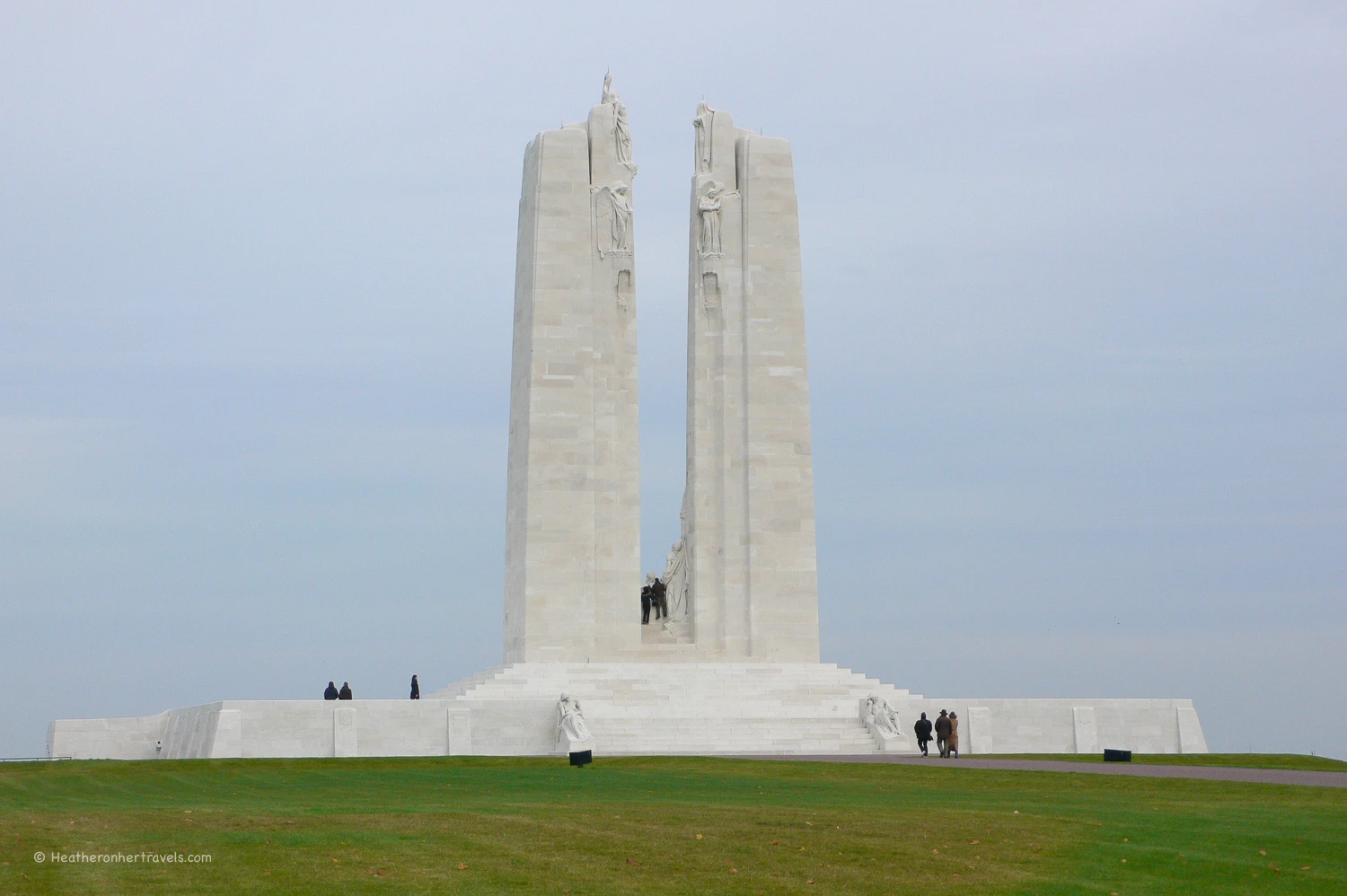 Vimy Ridge memorial, near Arras, France