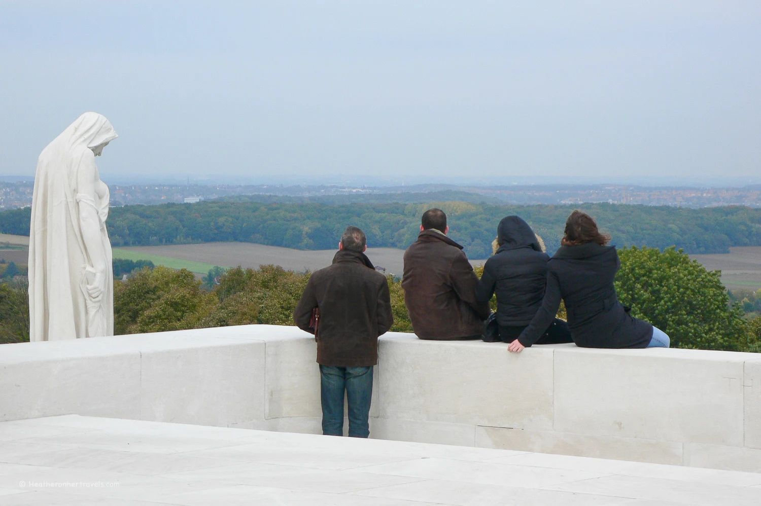 Vimy Ridge memorial, near Arras, France