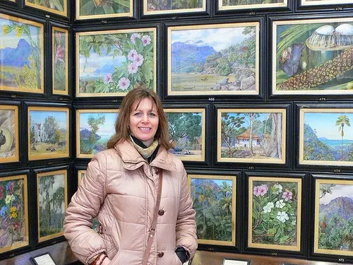 Paintings in the Marianne North Gallery at Kew