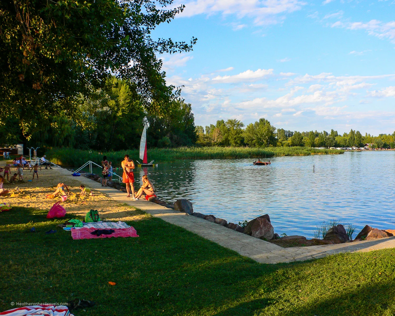 Révfülöp at Lake Balaton, Hungary