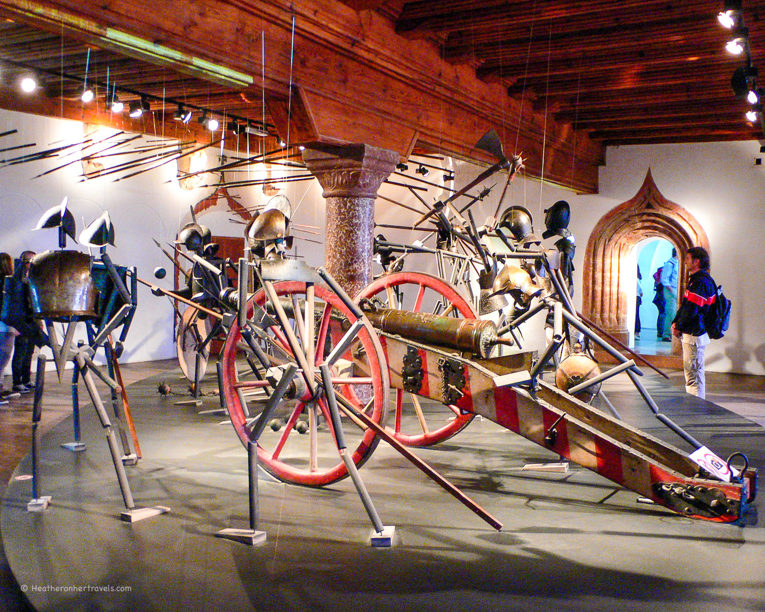 Armour in the Hohensalzburg Fortress in Salzburg Photo by Heatheronhertravels.com