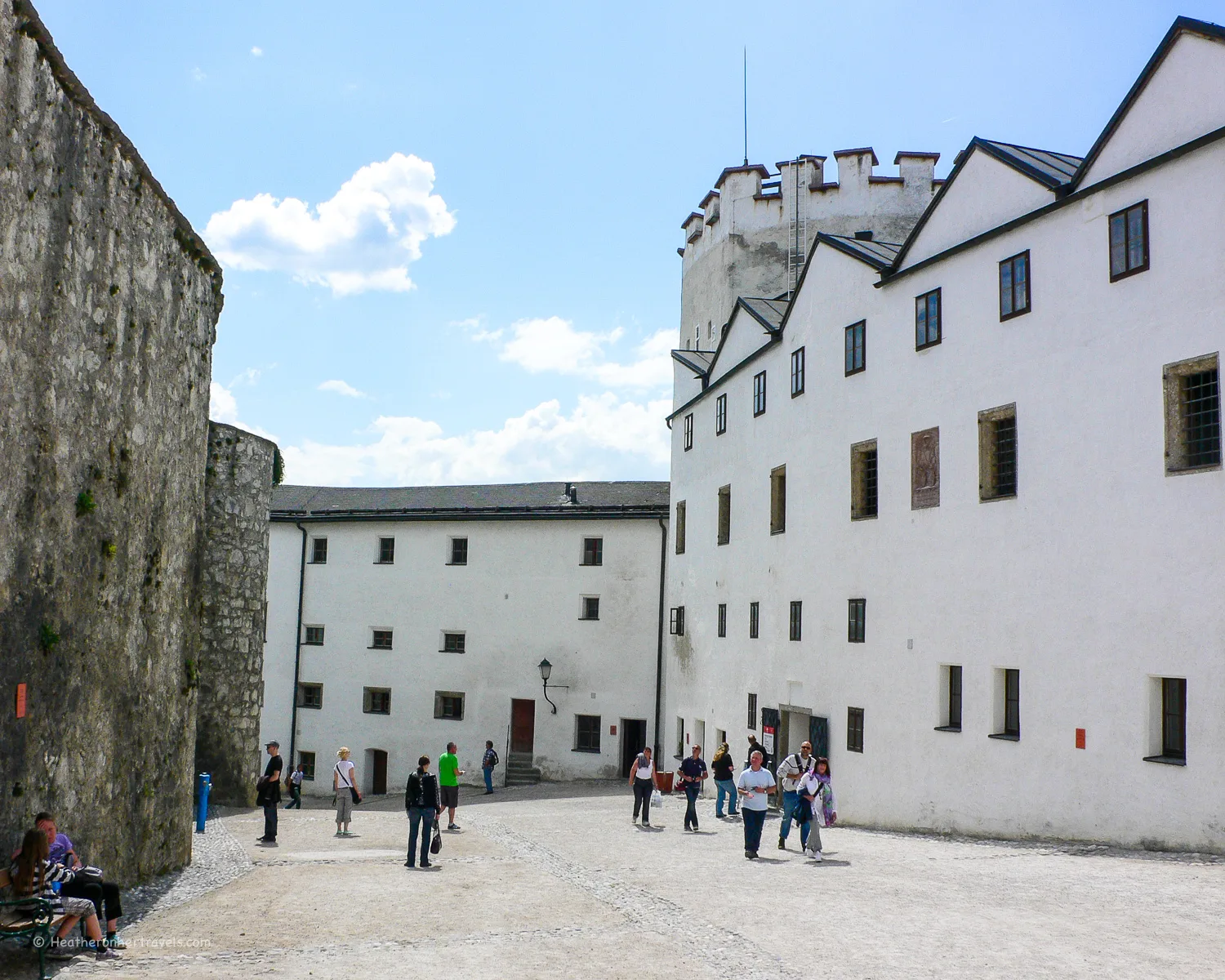 Hohensalzburg Fortress in Salzburg Photo by Heatheronhertravels.com