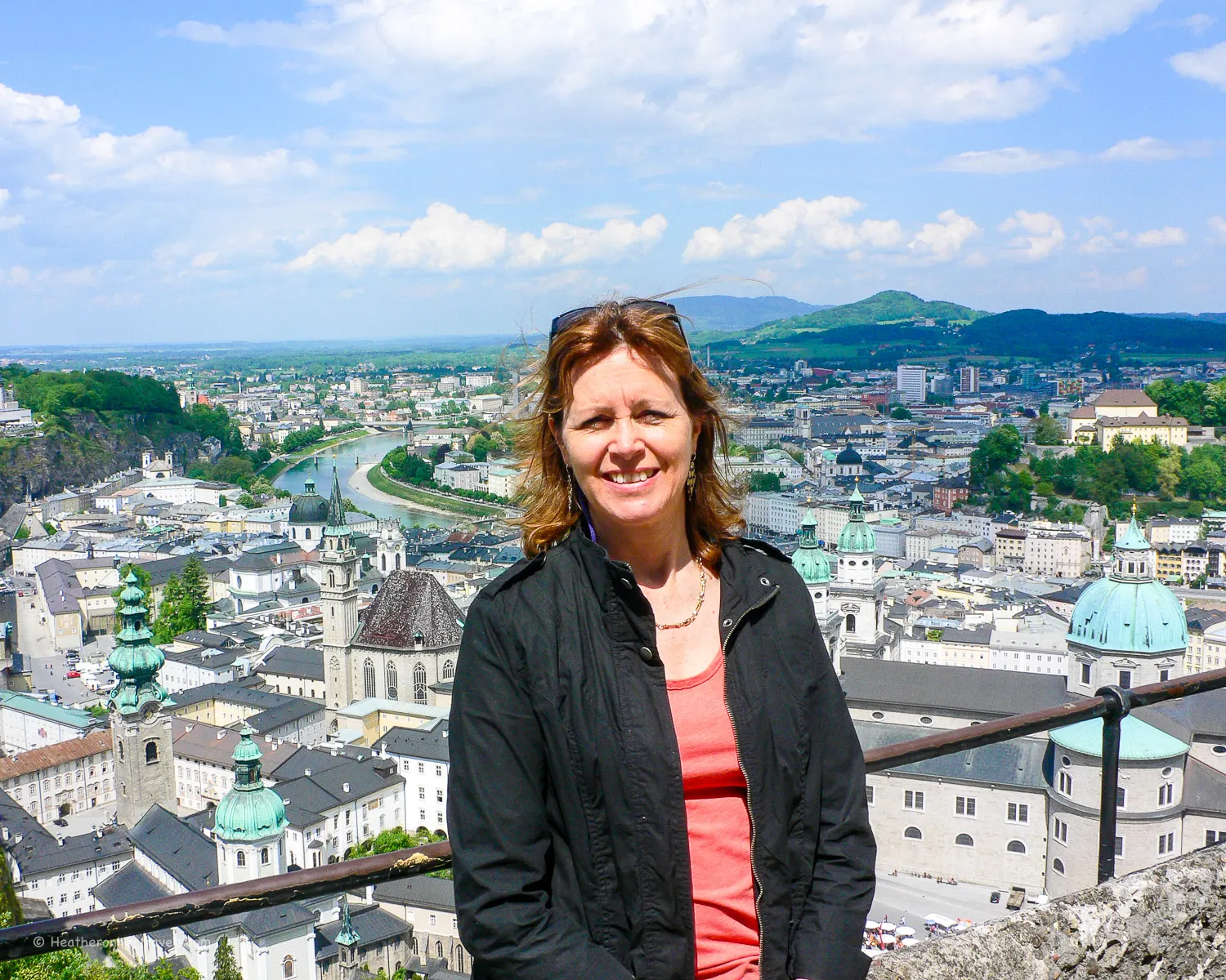 View from the Hohensalzburg Fortress in Salzburg Photo by Heatheronhertravels.com