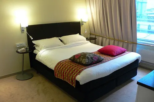 Bedroom at Elite Plaza hotel, Gothenburg, Sweden Photo: Heaheronhertravels.com