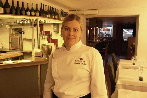 Camilla Parkner, Head Chef at Basement in Gothenburg Photo: Heatheronhertravels.com