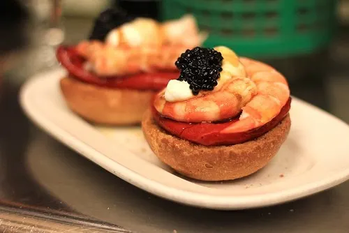 Montadito tapas at Quimet Quimet in Barcelona Photo: Aisha Prigann