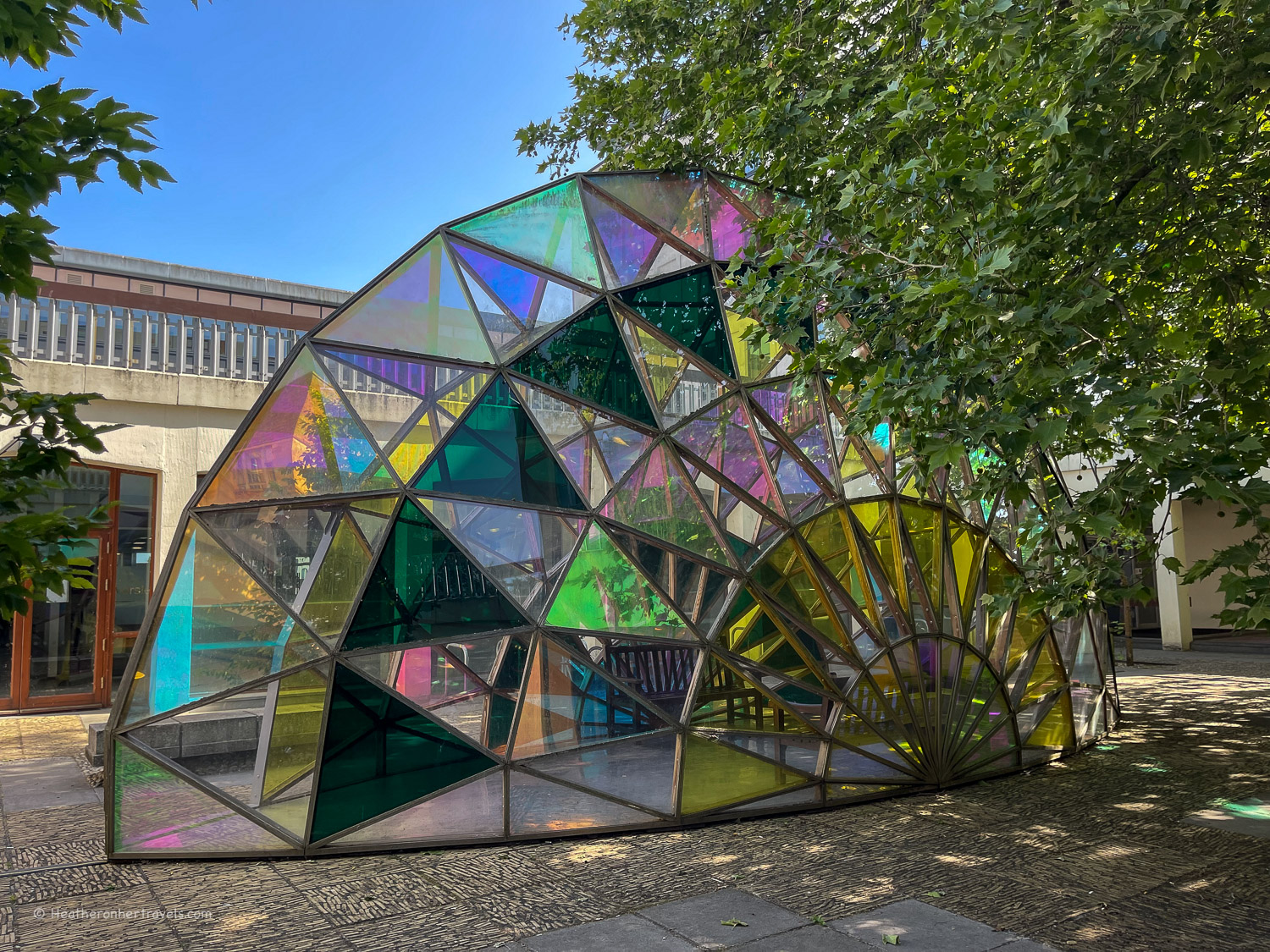 Luke Jerram Palm Temple Bristol © Heatheronhertravels.com