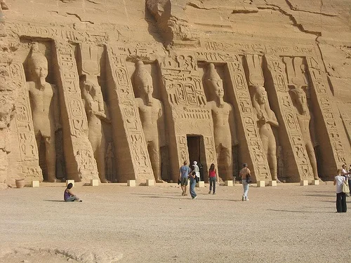 Abu Simbel in Egypt Photo: WaterpoloSam on Flickr