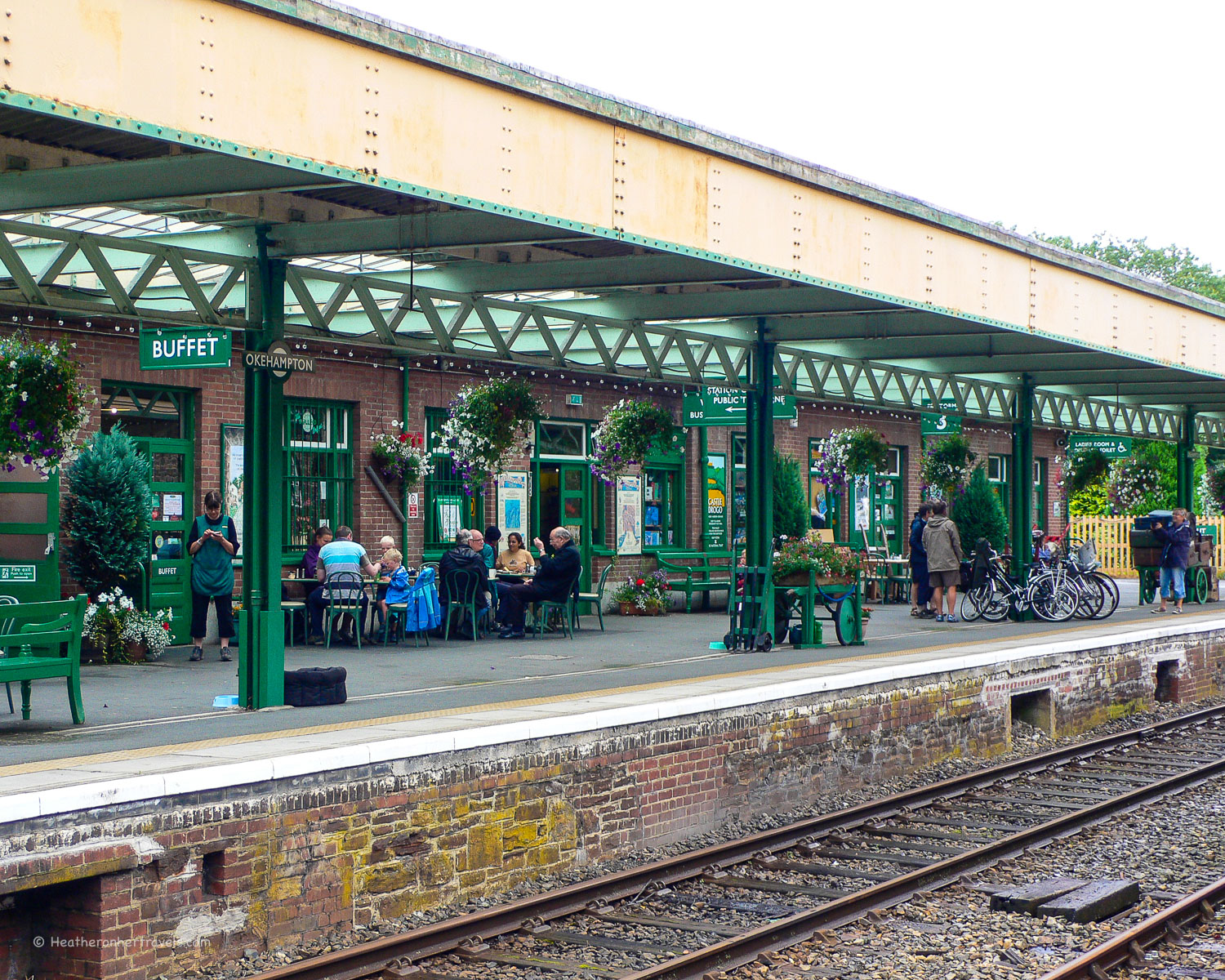 Oakhampton station in Devon