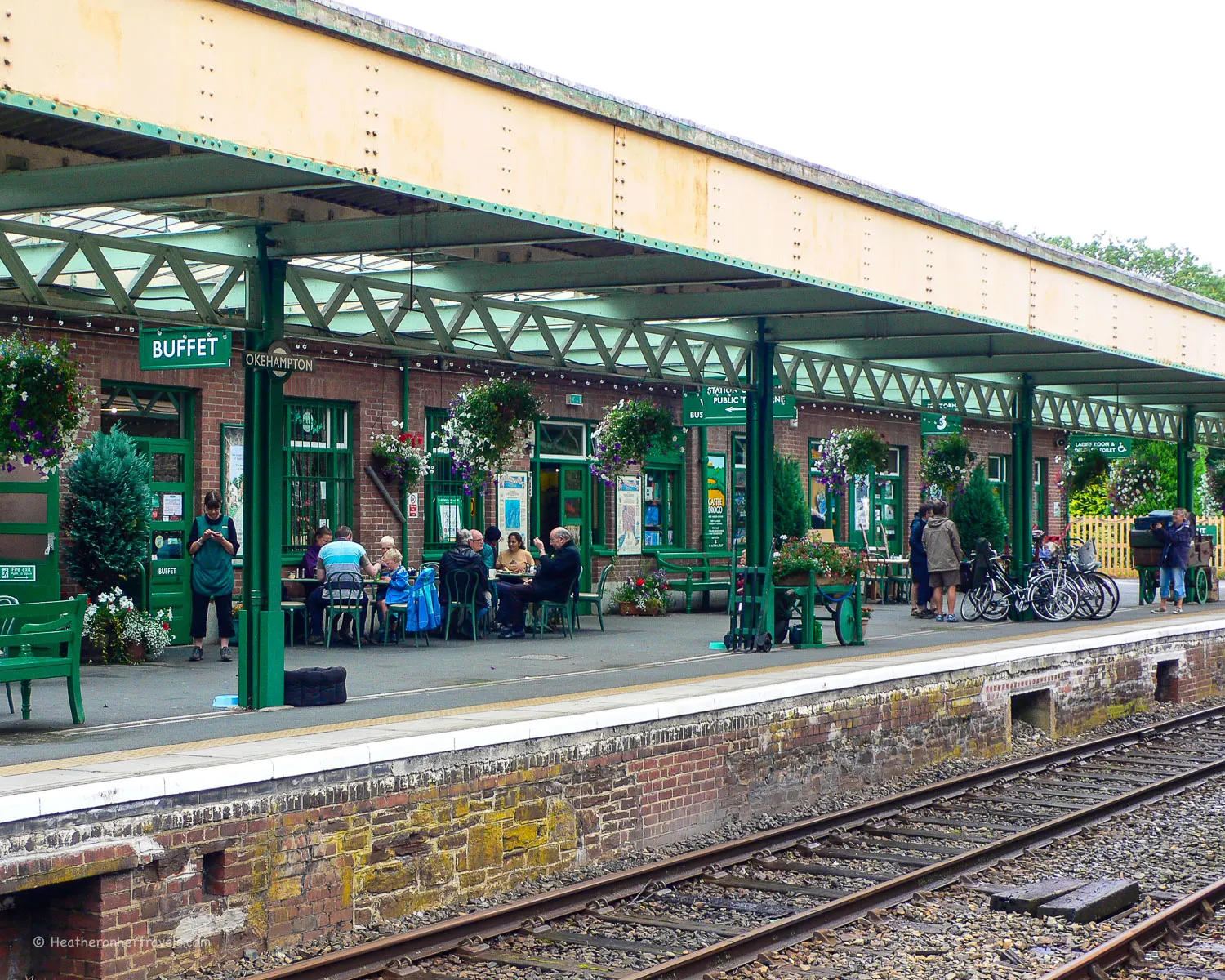 Oakhampton station in Devon