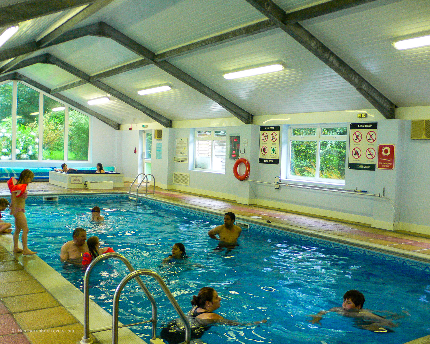 Pool at Woodovis Park, Devon