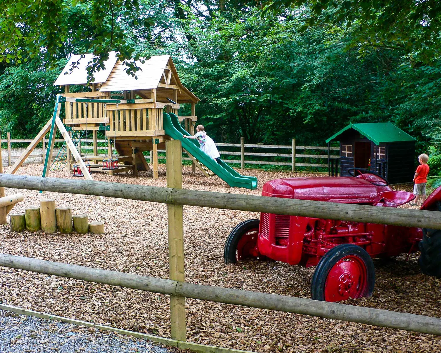 Playground at Woodovis Park, Devon