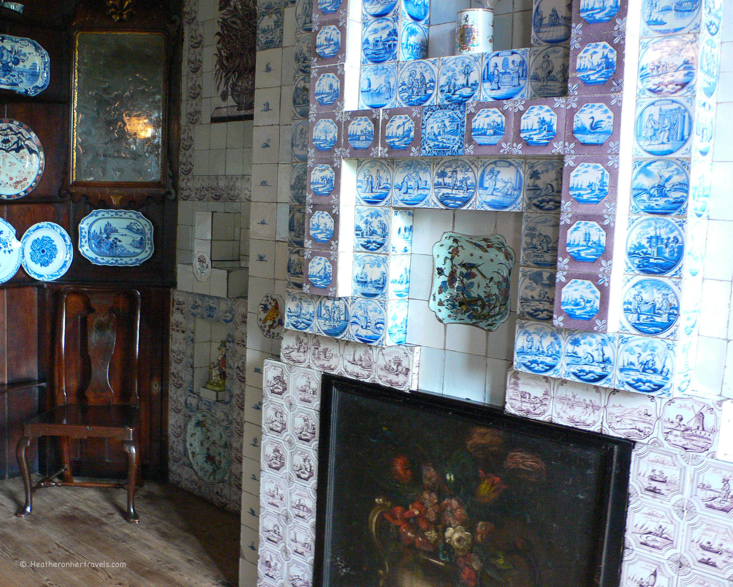 Dining Room at Hauteville House, Guernsey
