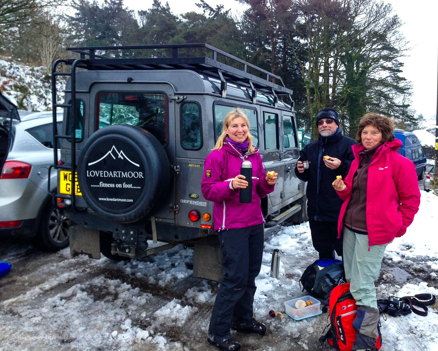 At the end of of our walk with Elaine from LoveDartmoor.com
