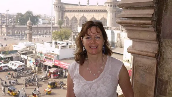 View from the Charminar monument, Hyderabad, India Photo: Heatheronhertravels.com