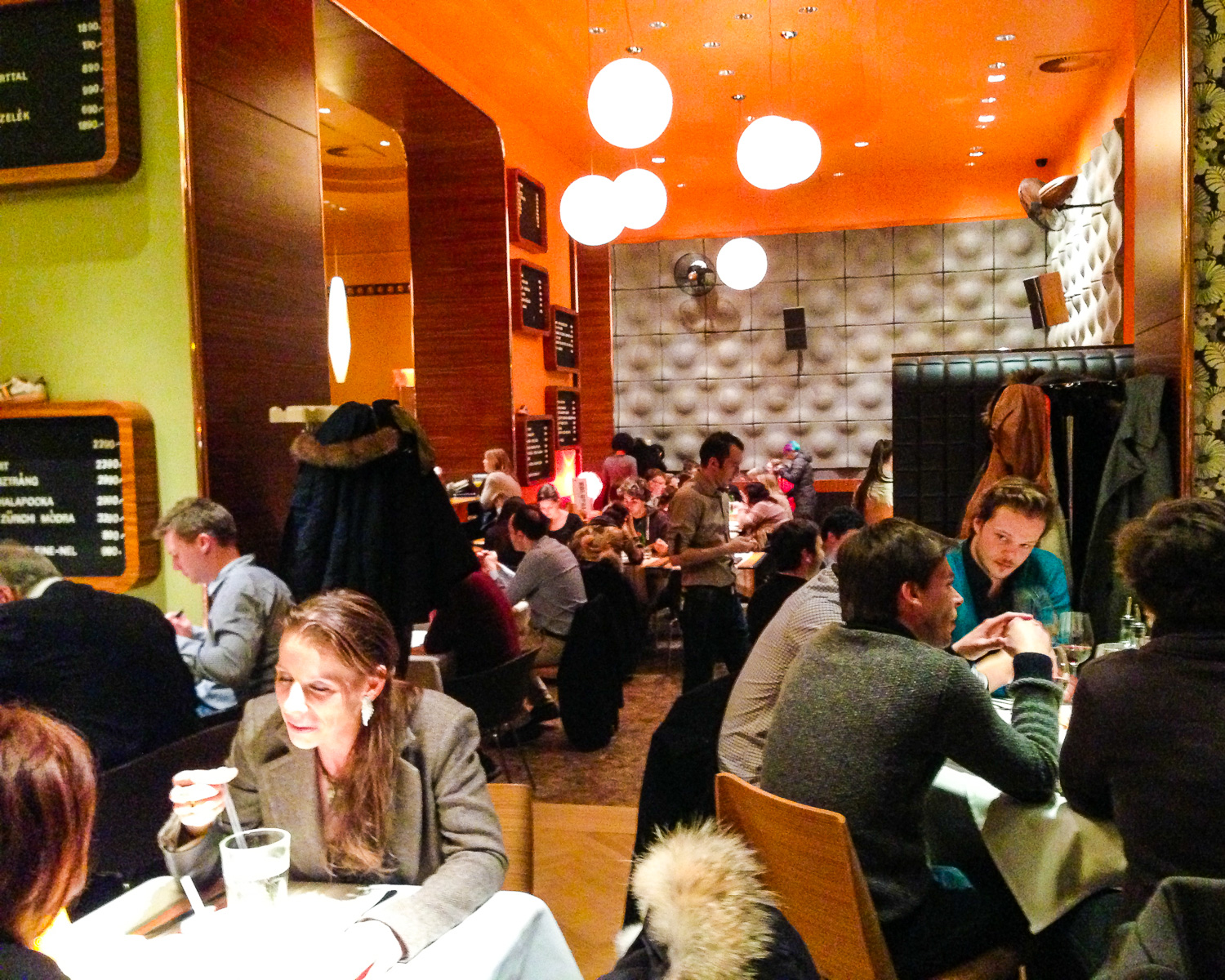 Menza Restaurant, Budapest Copyright Heatheronhertravels