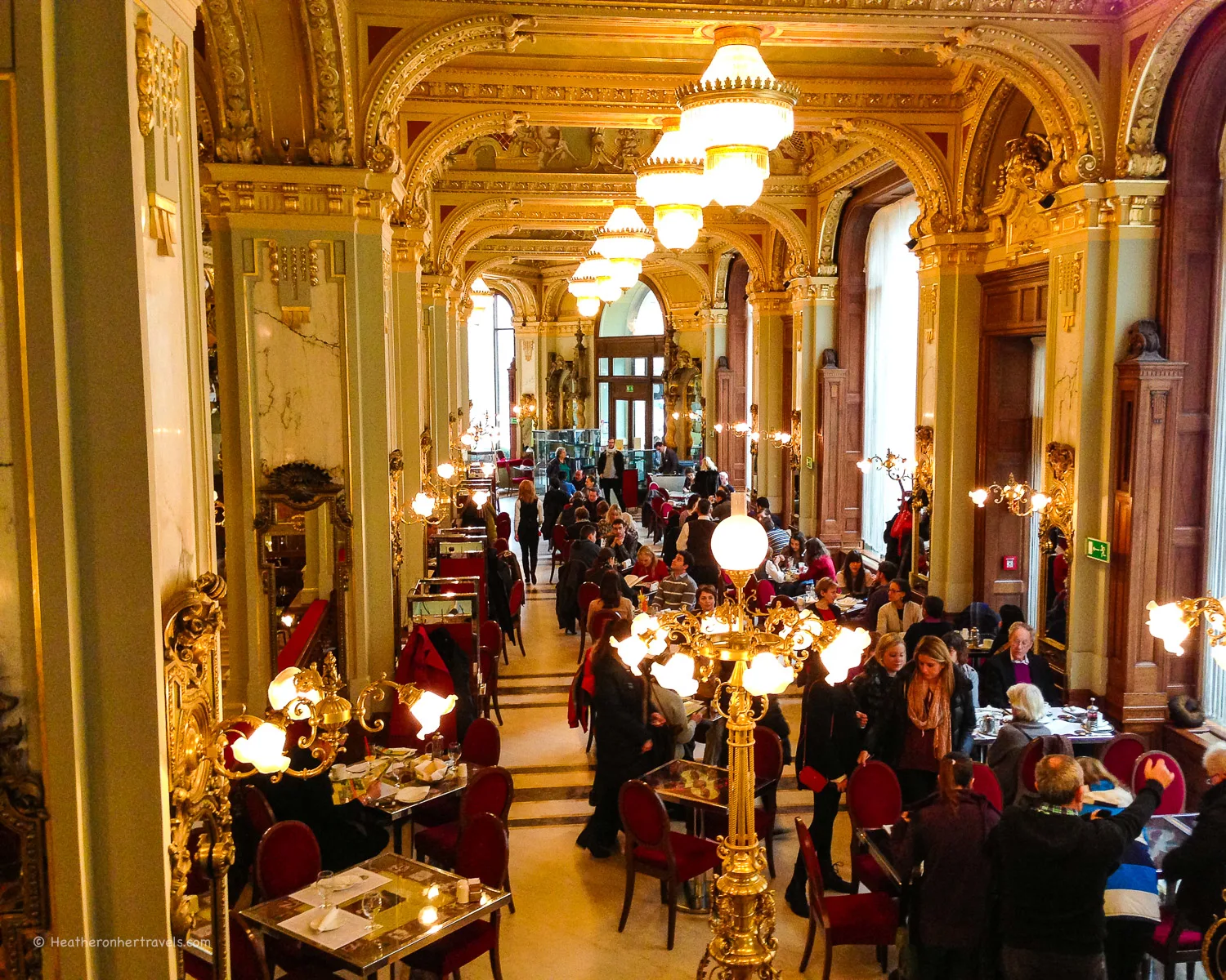 New York Cafe, Budapest Copyright Heatheronhertravels