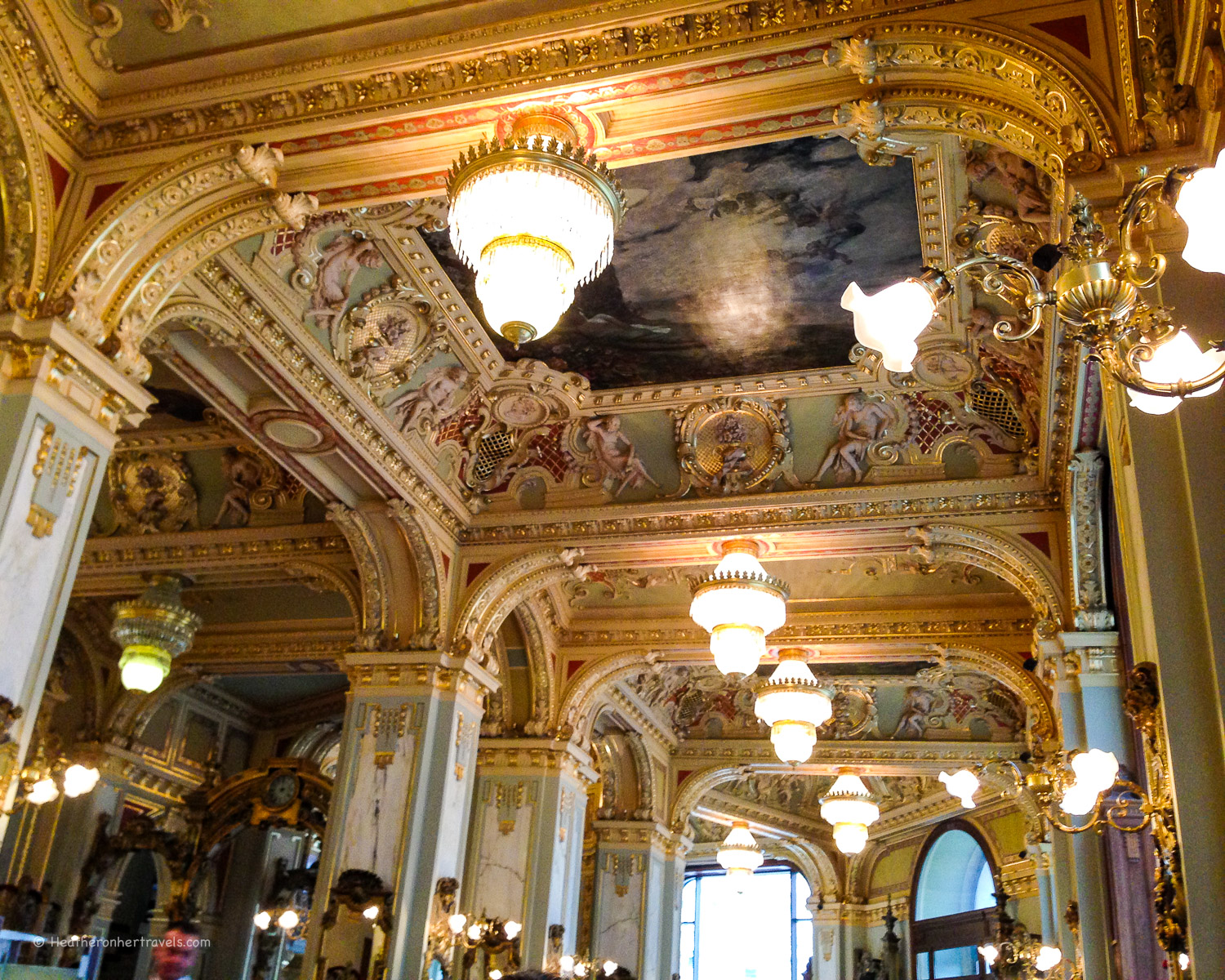New York Cafe, Budapest Copyright Heatheronhertravels