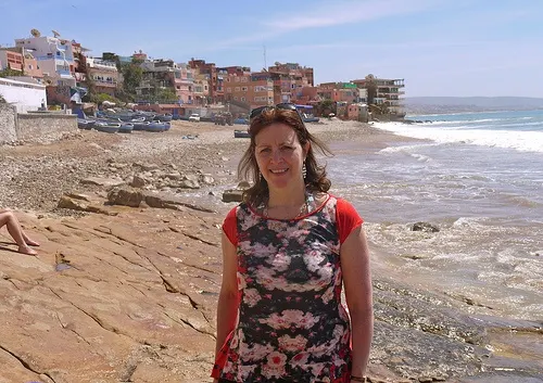 On the beach at Taghazout, Morocco Photo: Heatheronhertravels.com