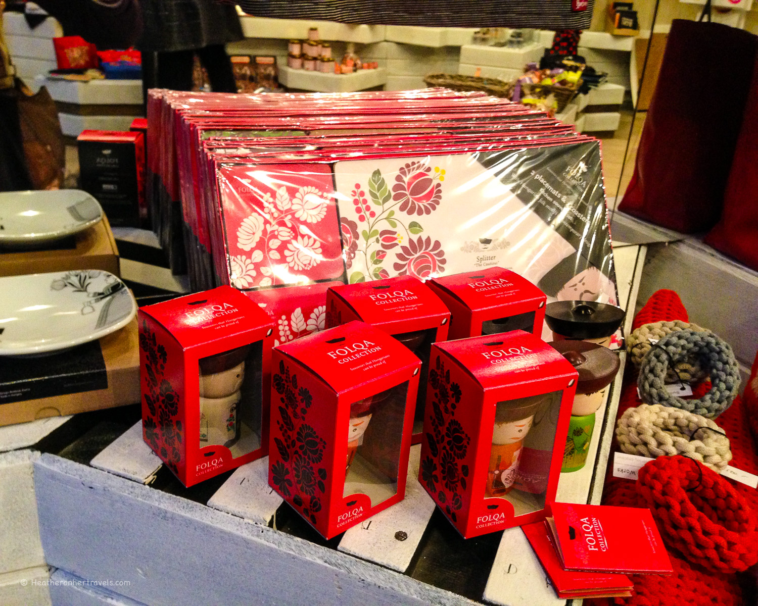 Souvenirs at Fian Koncept, Budapest