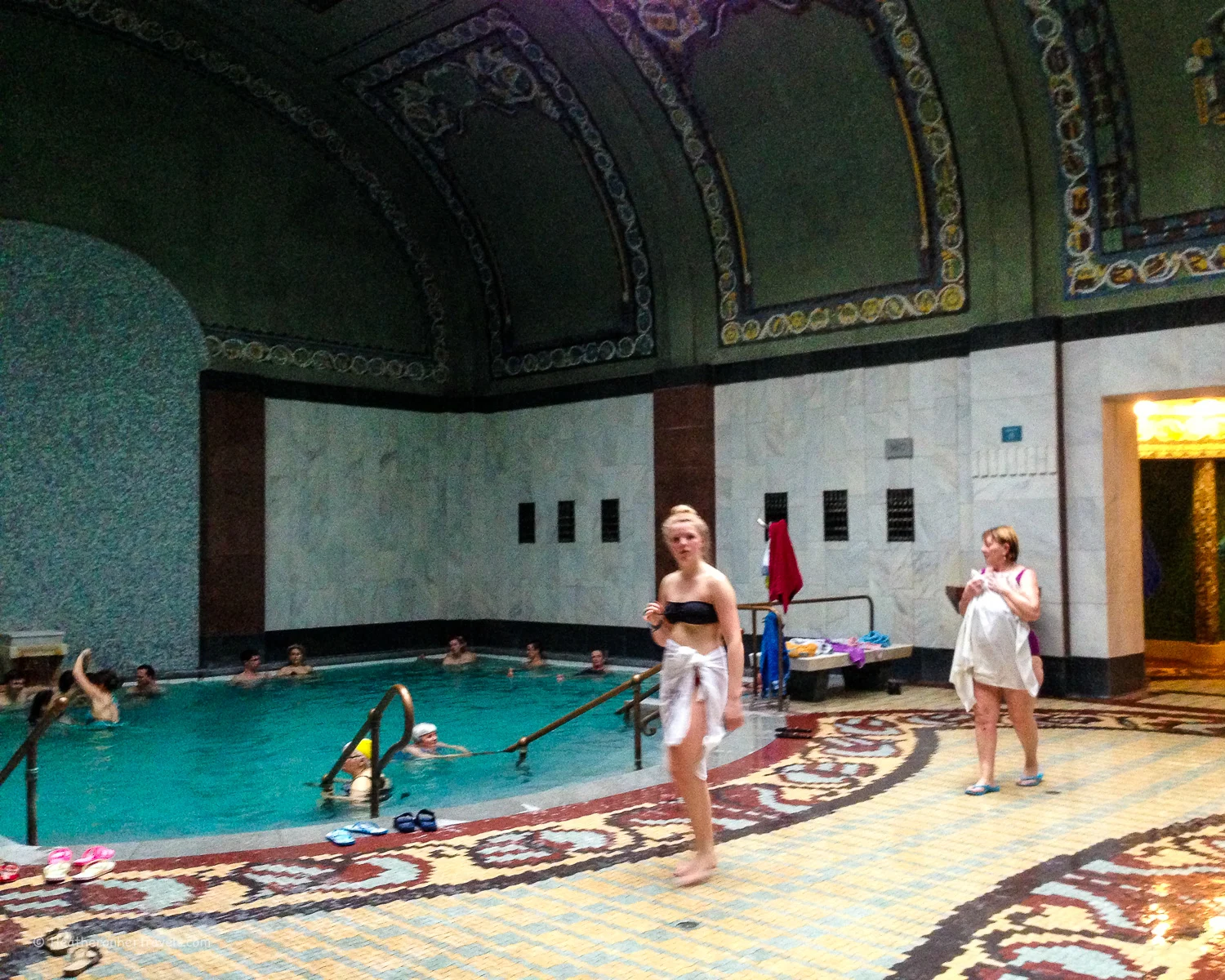 The Gellért Baths in Budapest