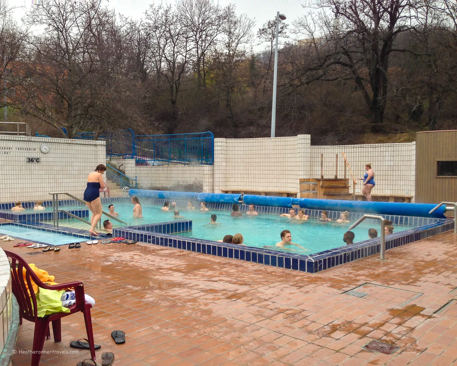 The Gellért Baths in Budapest