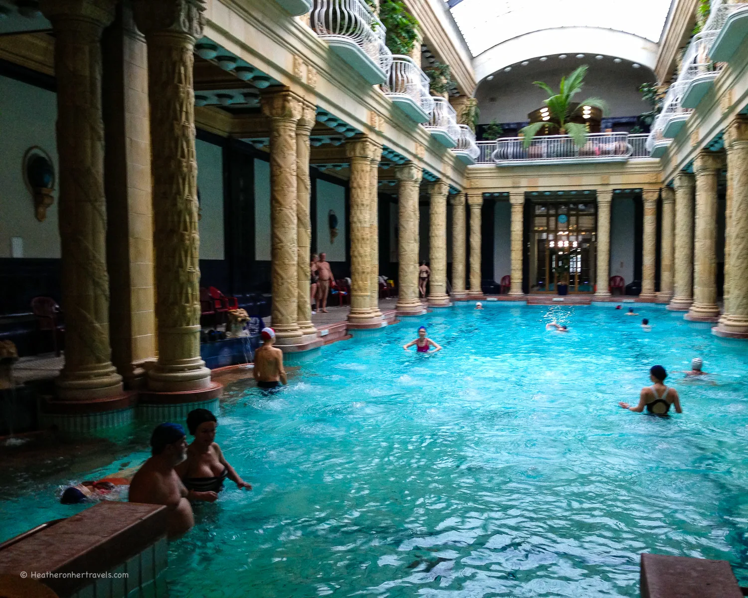 The Gellért Baths in Budapest
