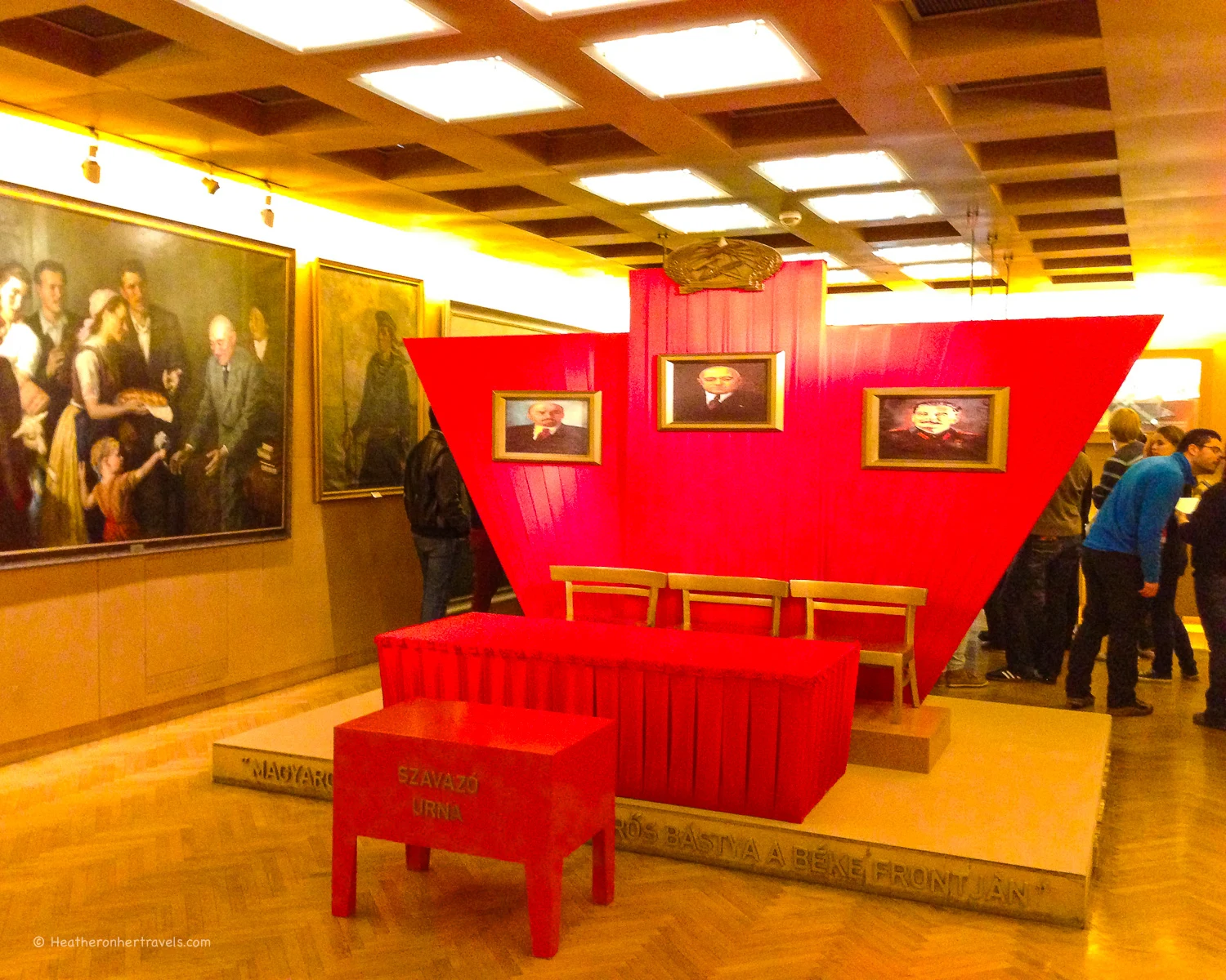 The House of Terror in Budapest