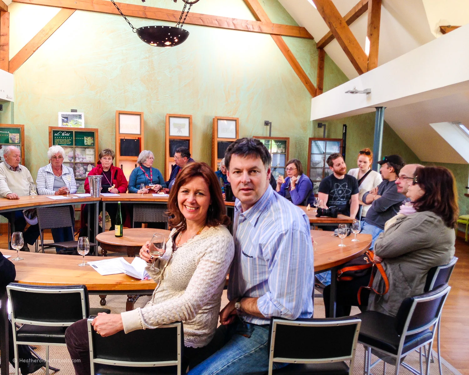 Wine tasting at the Hering Vineyard on the Alsace Wine Route