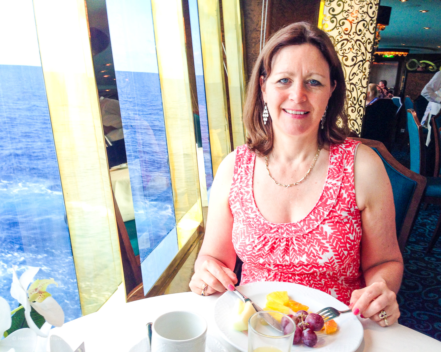 Breakfast on MSC Splendida in the Villa Verde Restaurant