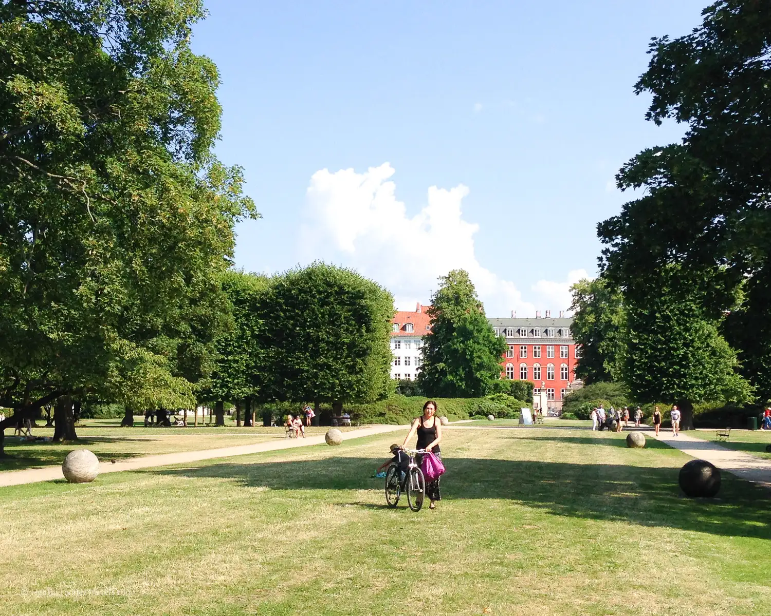 A picnic in the Kings Garden Kongens Have in Copenhagen Photo: Heatheronhertravels.com