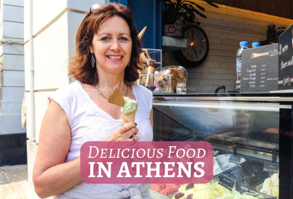 Ice Cream from Da Vinci in Athens