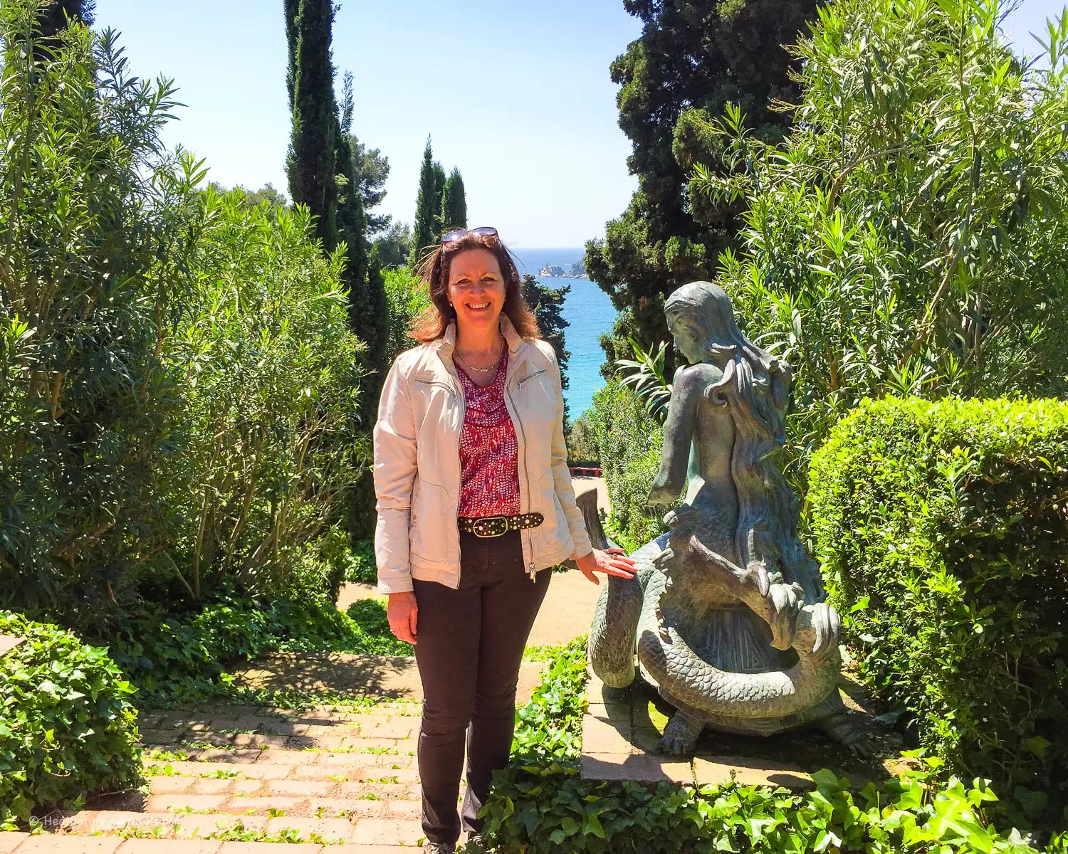 At the Santa Clotilde gardens, Lloret de Mar