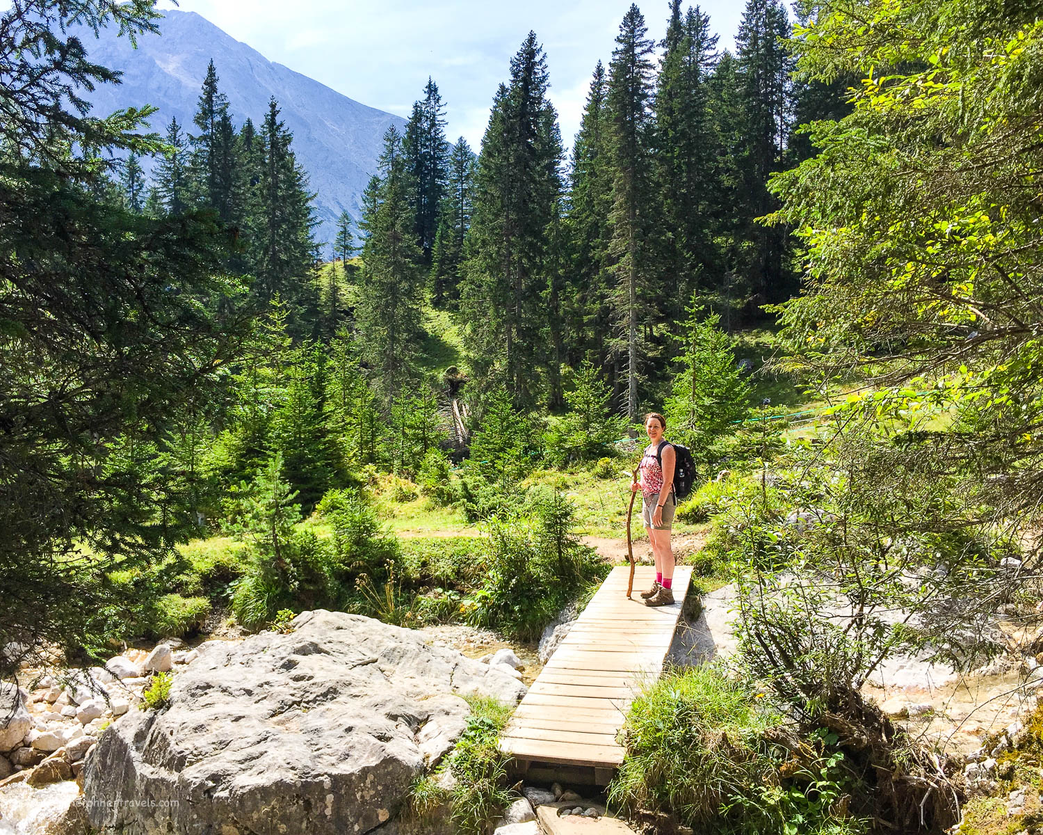Walking down through the Gaistal Valley in Austria Photo: Heatheronhertravels.com