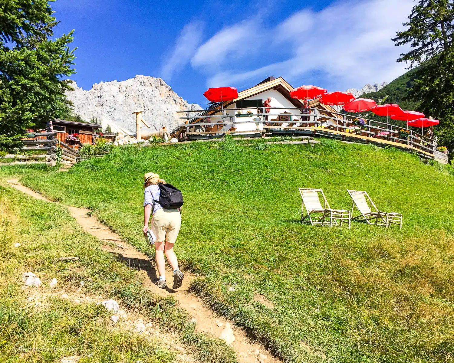 Walking to Wettersteinhutte in the Gaistal Valley, Tyrol, Austria Photo: Heatheronhertravels.com