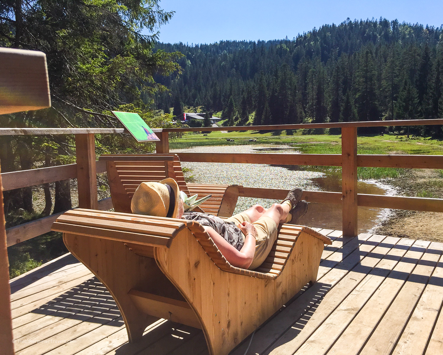 On the Mental Power trail near Seefeld, Austria Photo: Heatheronhertravels.com