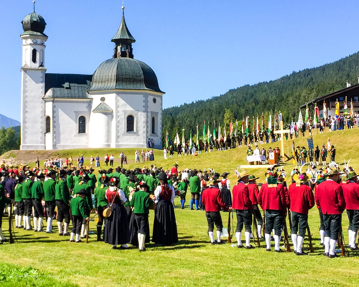 The Rifleman's Parade in Seefeld, Austria Photo: Heatheronhertravels.com