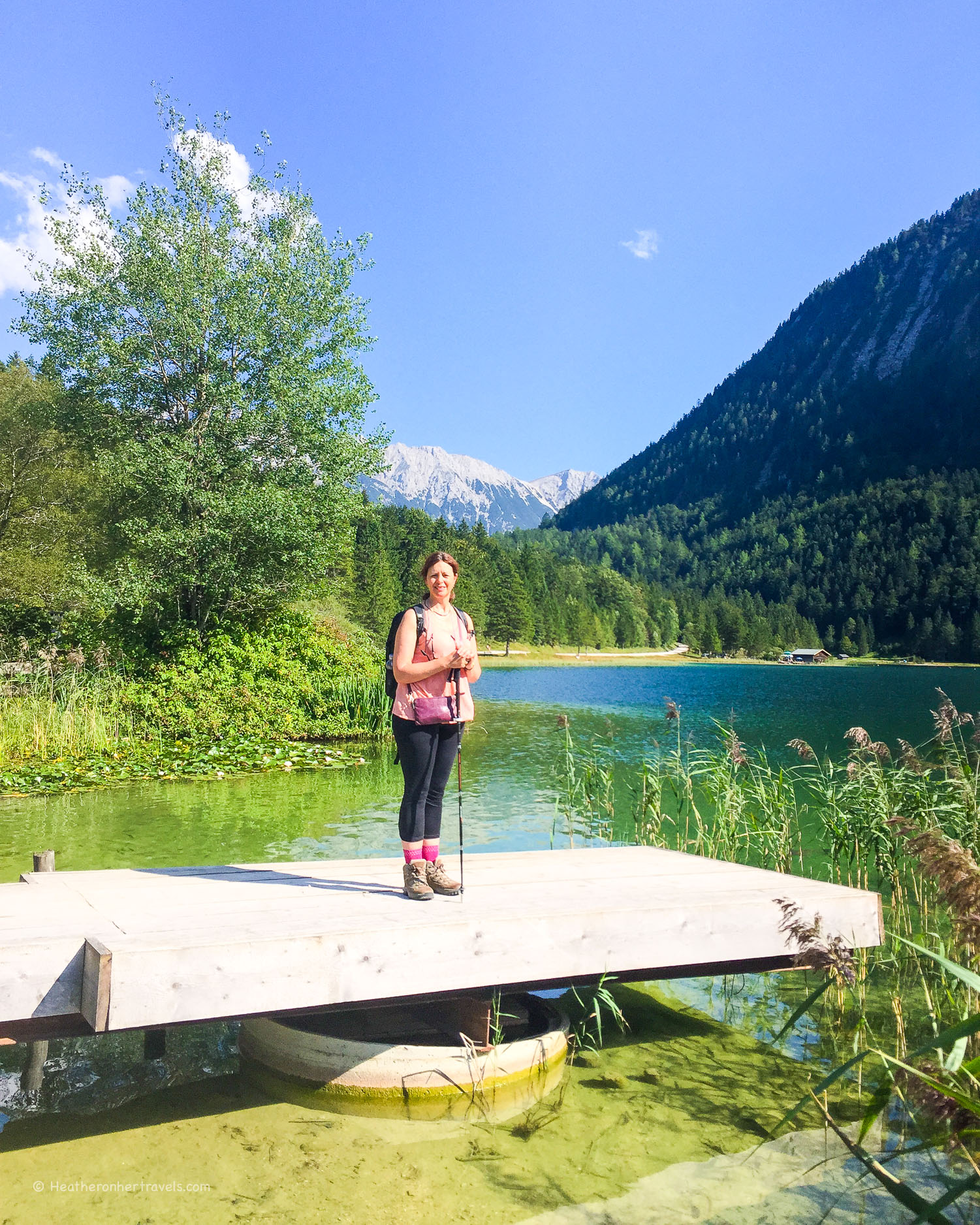 Lake Ferchensee above Mittenwald in Germany Photo: Heatheronhertravels.com