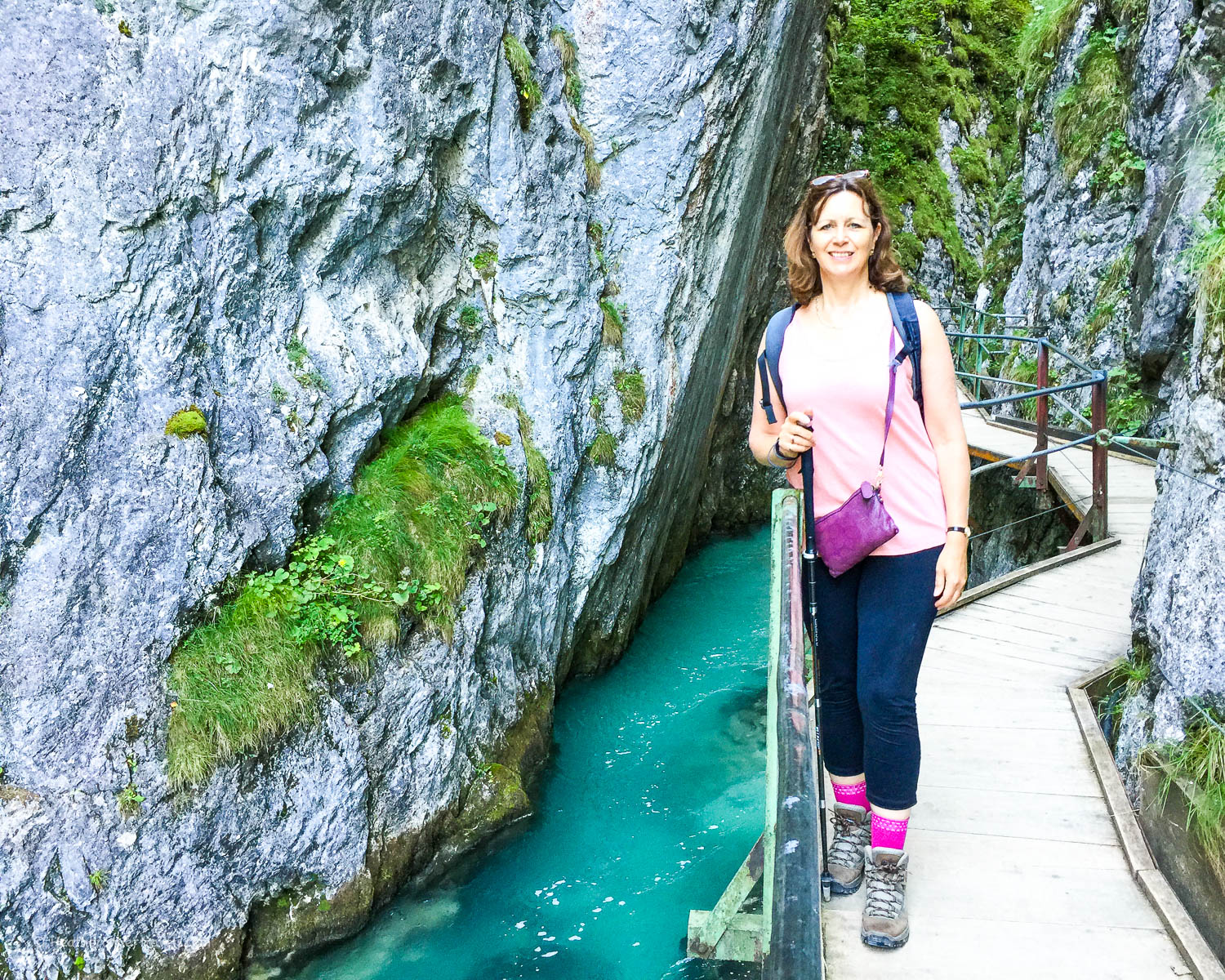 The Leutasch Gorge in Austria
