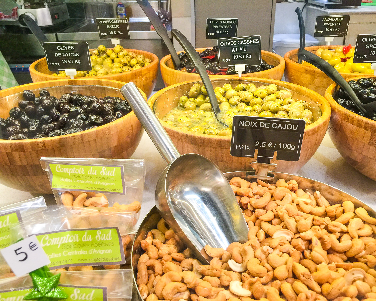 Les Halles in Avignon in France